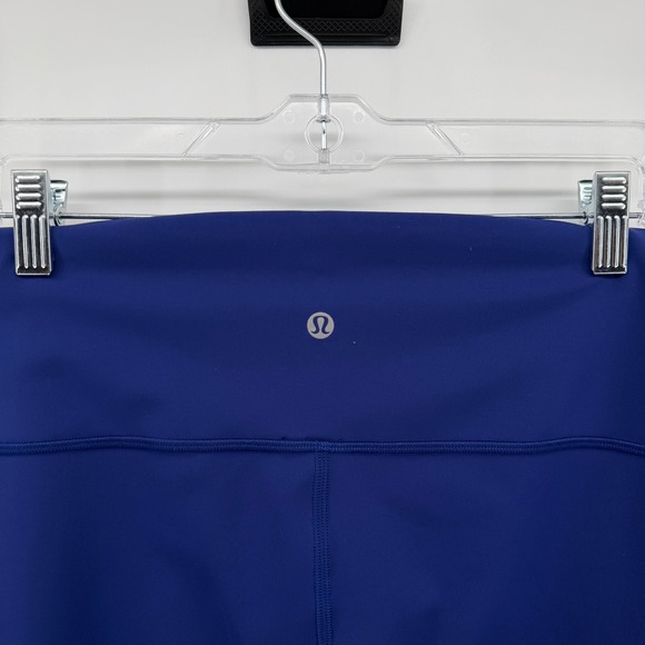 Lululemon Align High Waist Capri Leggings Deep Royal Blue Size 20 - Picture 5 of 8